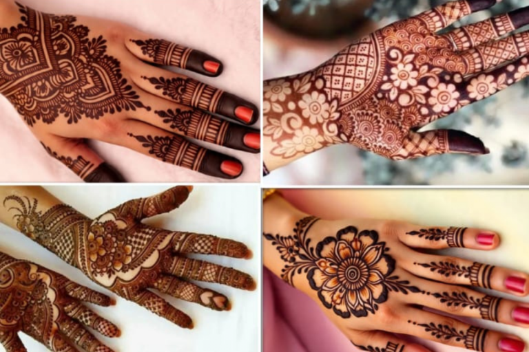 Sawan Mehndi Designs: सावन की पहली सोमवारी को लगाएं ये खूबूसरत मेहंदी पैटर्न, देखें दिलकश और शानदार डिजाइन