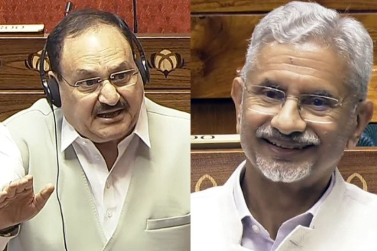 s Jaishankar AND Jp Nadda