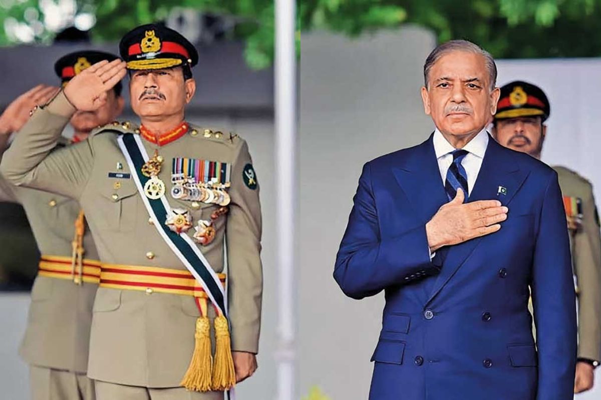 Shehbaz Sharif and Asim Munir