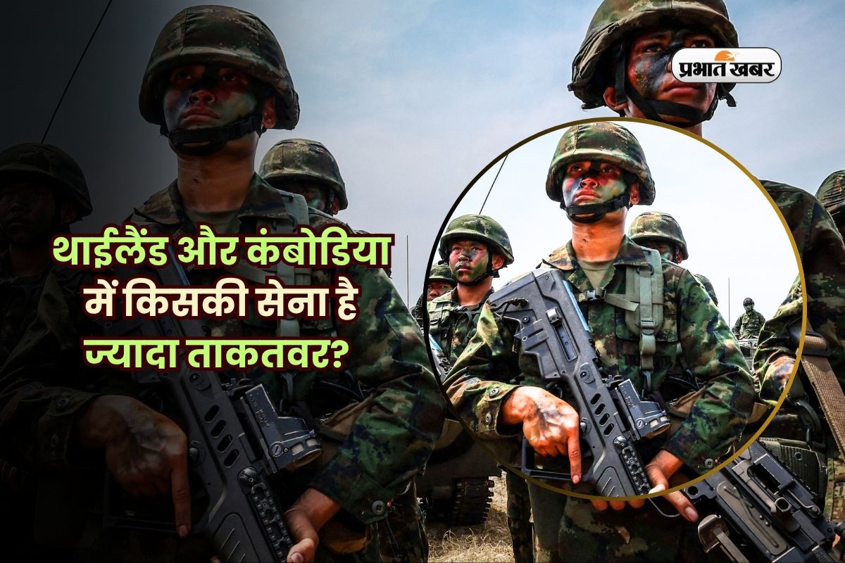 Thailand vs Cambodia Military Power Comparison 2025