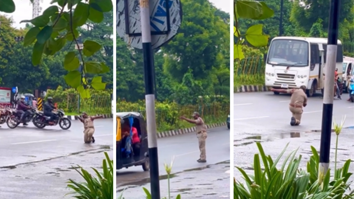 Viral Video of Odisha Traffic Police