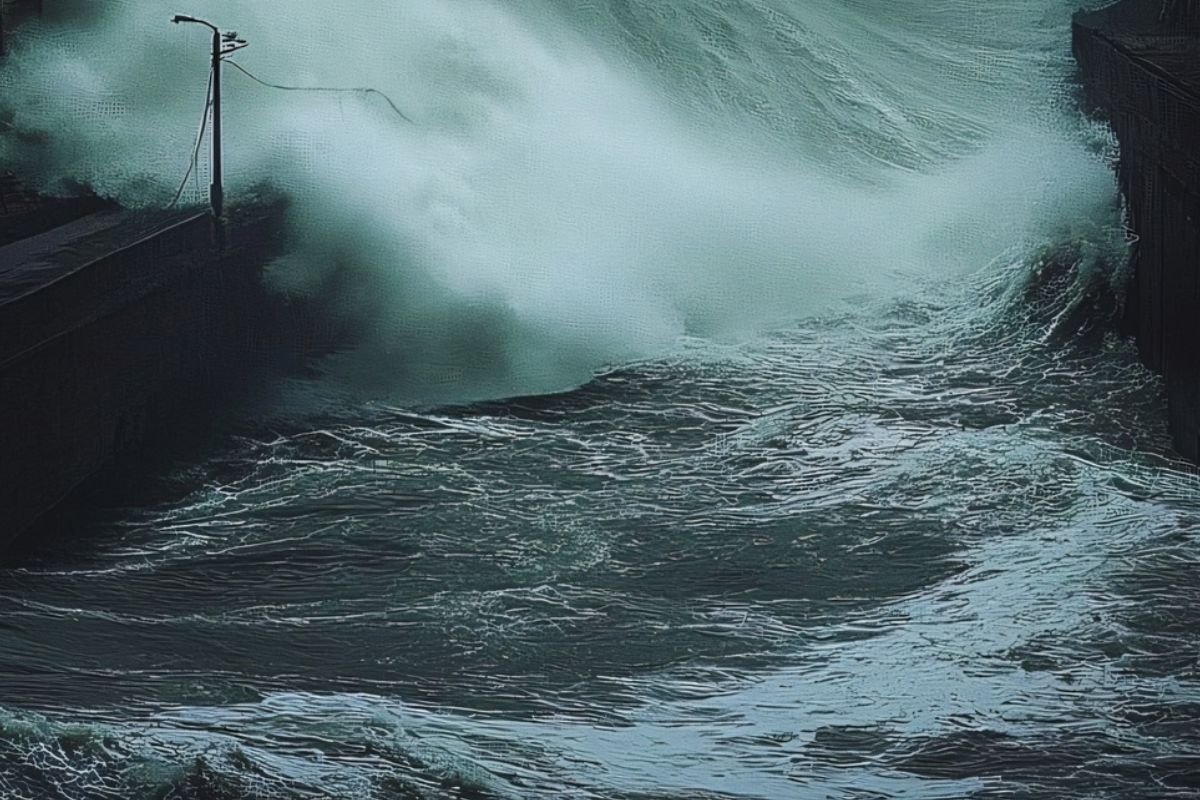 Tsunami Meaning in Hindi