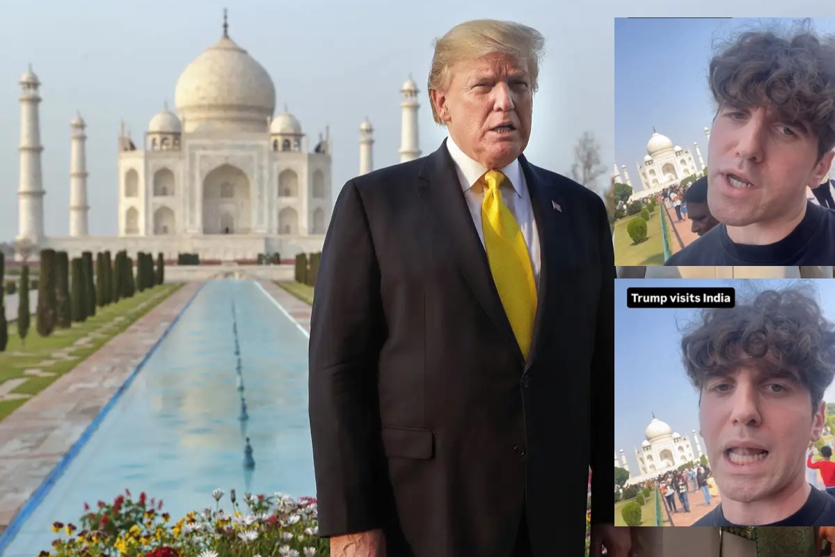Donald Trump Taj Mahal Funny Video
