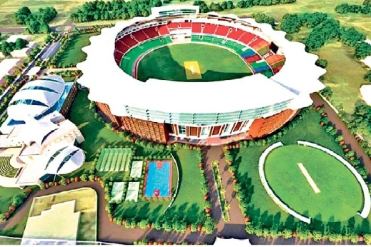 country's second largest Bihar Cricket Stadium built in patna
