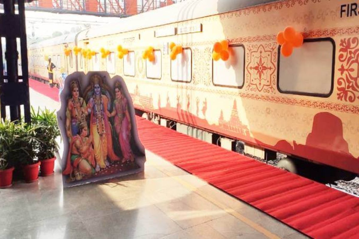 Ramayana Yatra Train reach Ram Janaki Temple and Buxar in Bihar
