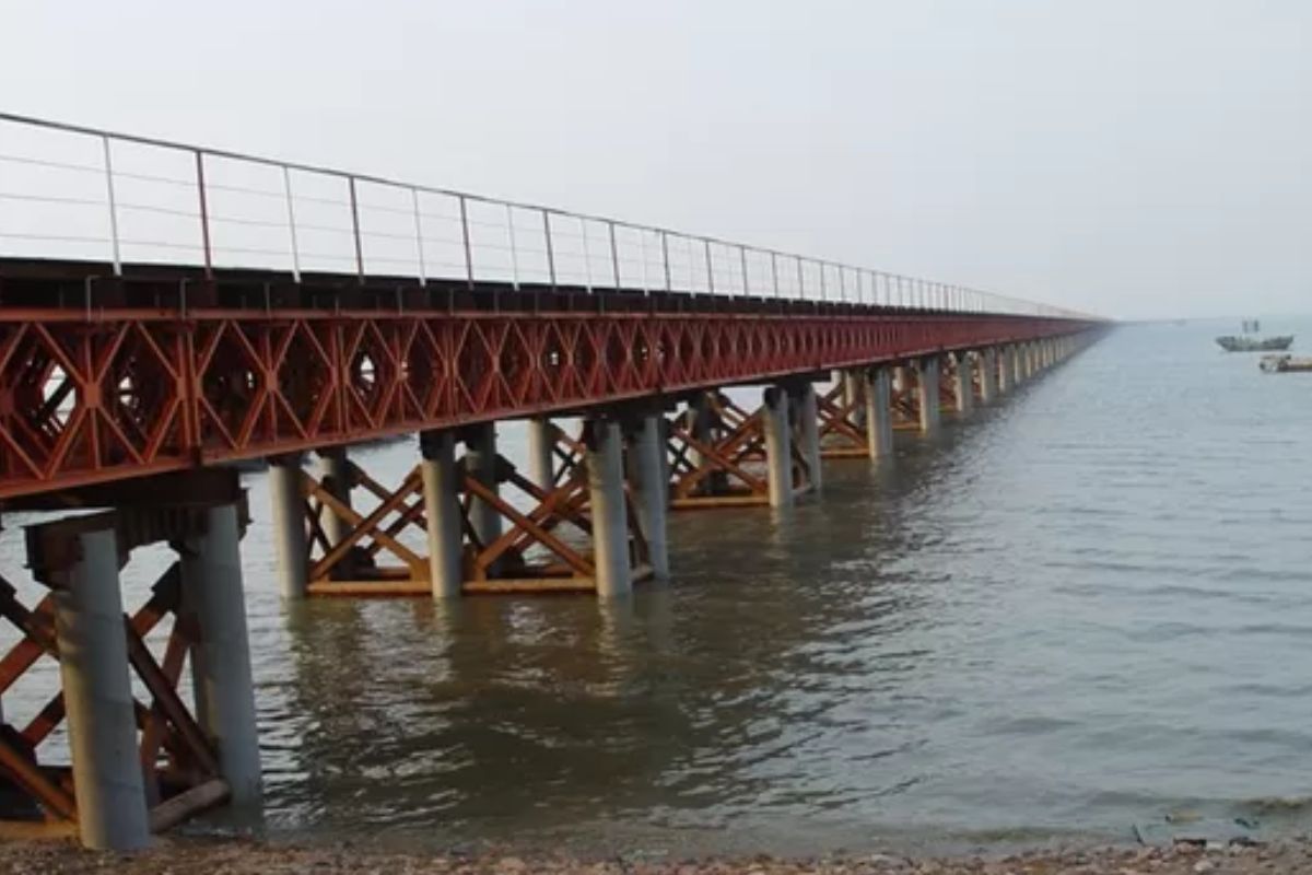 Bihar News 'Bailey Bridge' built here