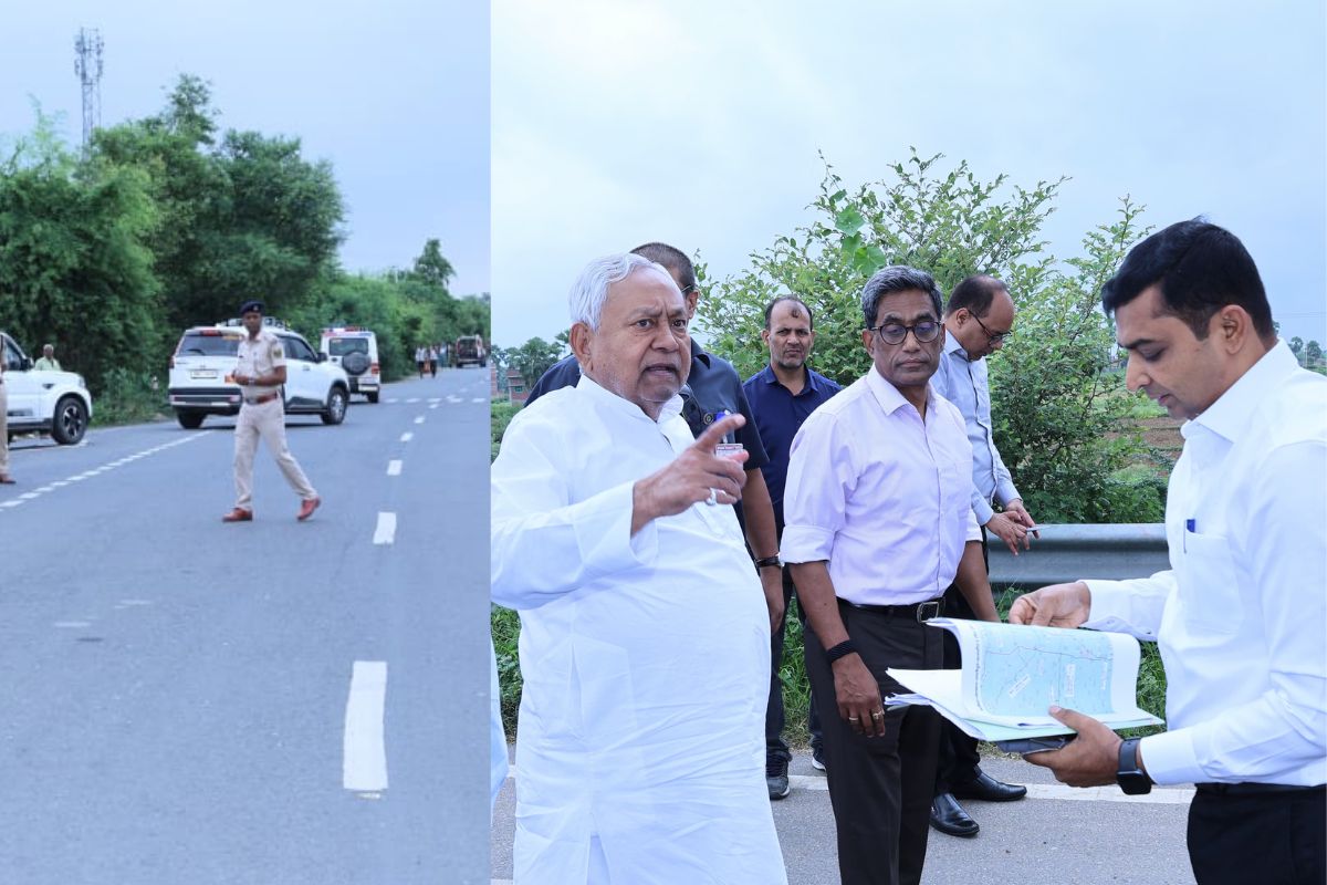 CM Nitish big order Salepur to Rajgir Buddha Circuit Road