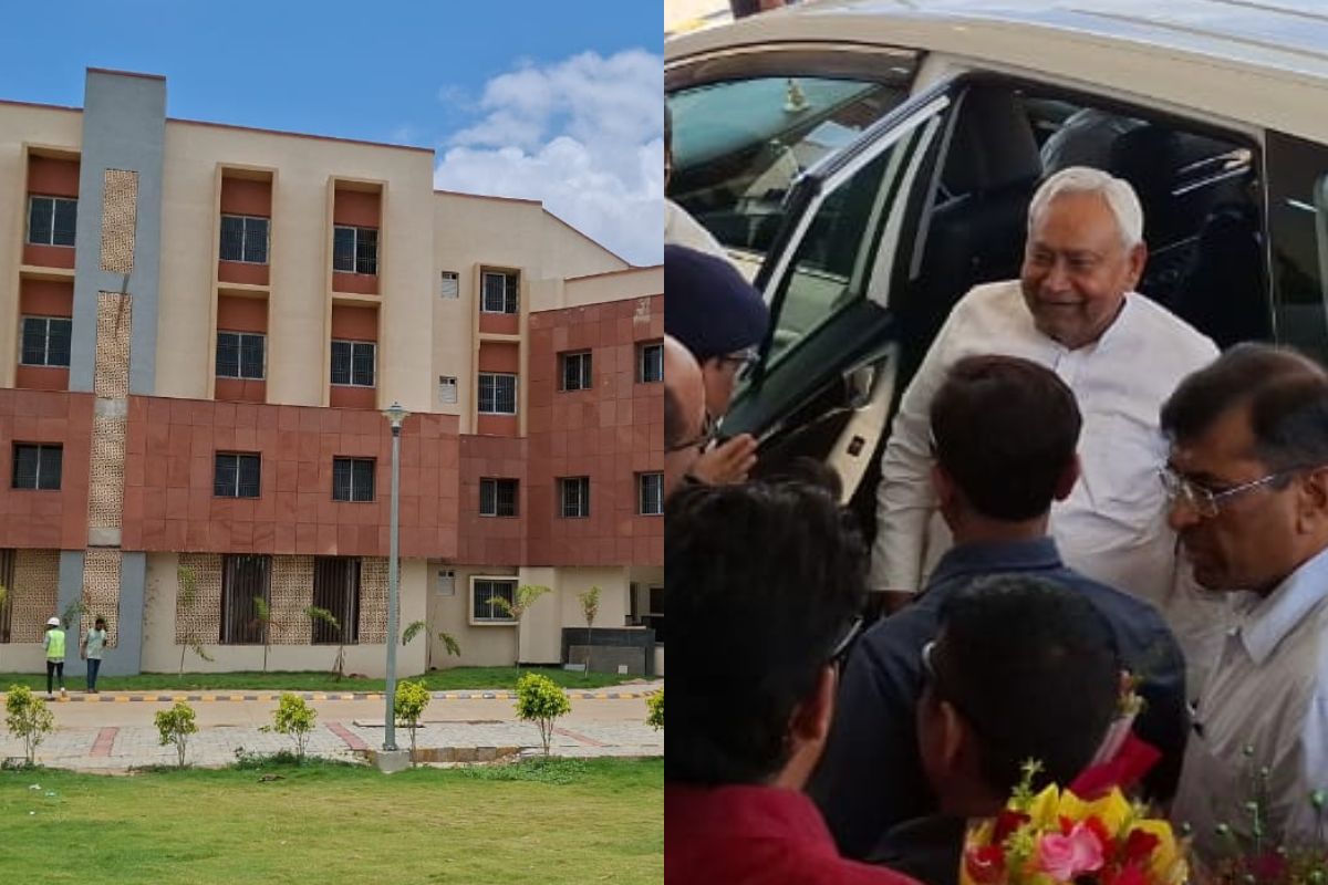 CM Nitish Kumar took stock of SDRF headquarters building