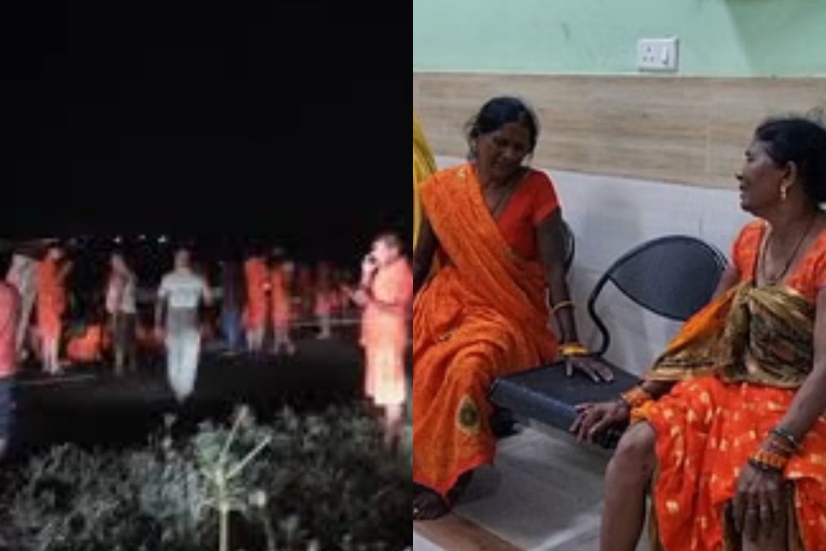 Bihar Accident truck carrying pilgrims collided with pickup truck 2 people died