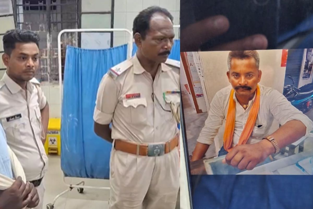 Crime News Sarpanch shot dead heavy firing