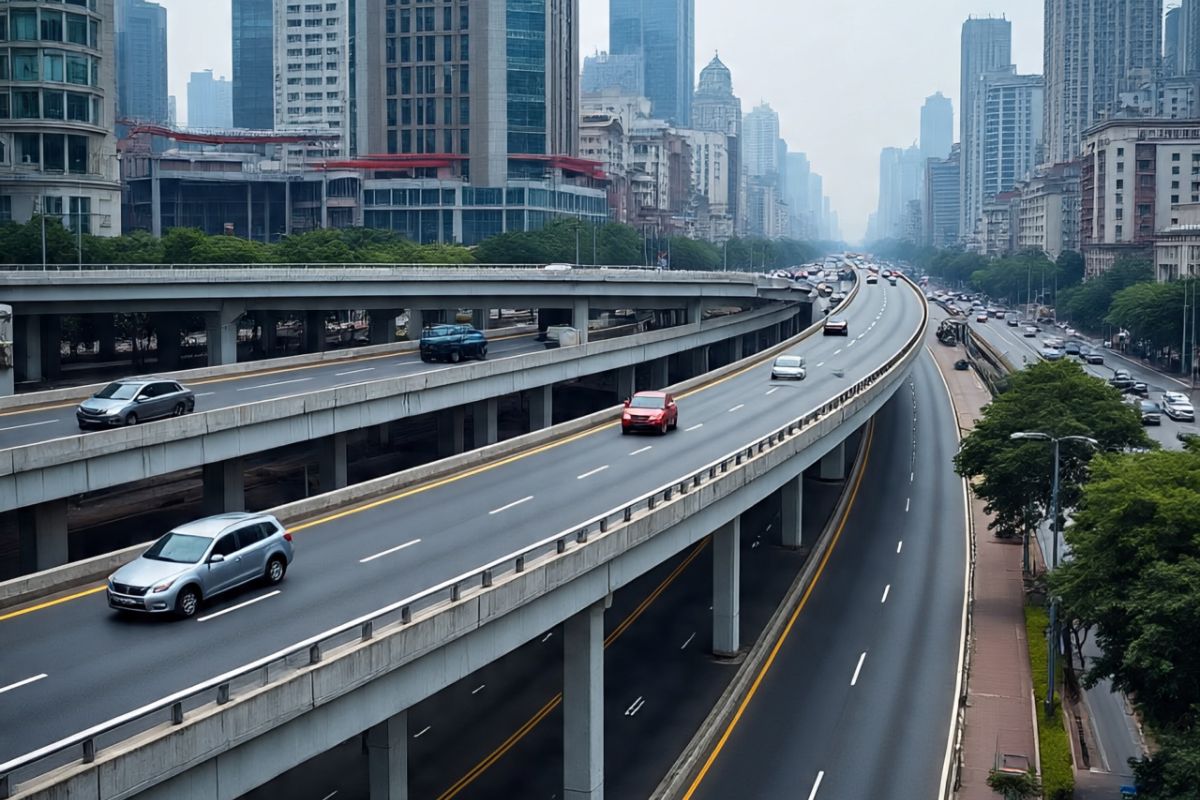 Chapra News country's longest double-decker flyover built