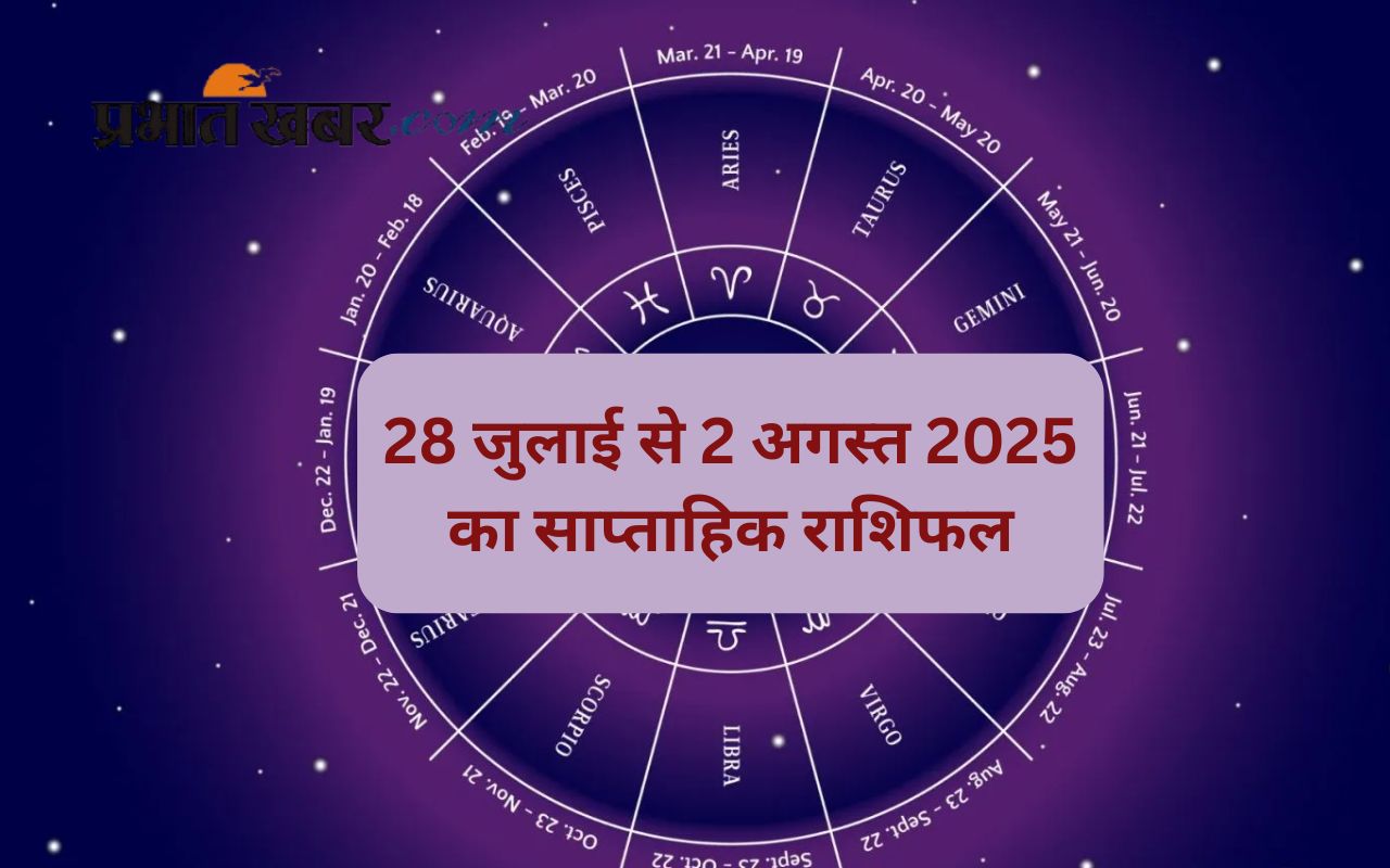 Weekly Horoscope 28 July to 2 August 2025 in Hindi