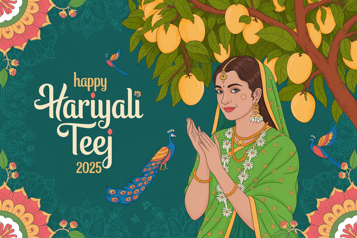 Hariyali Teej Vrat 2025