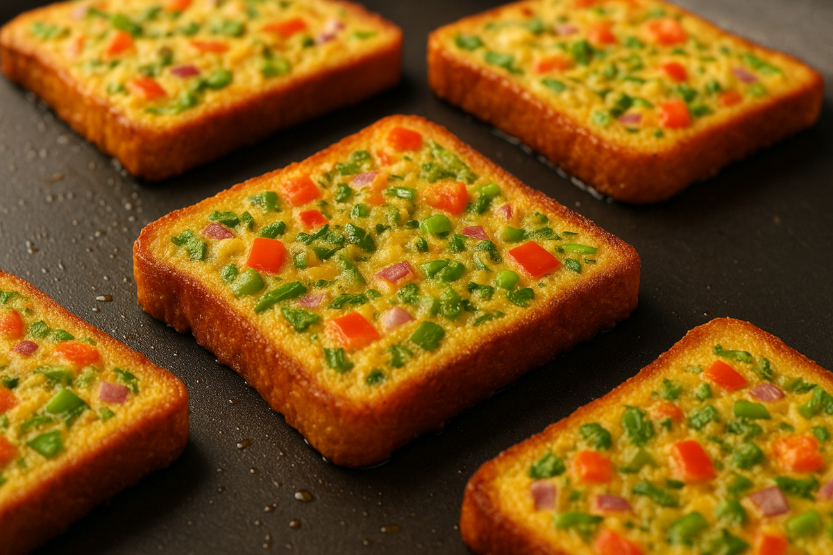 besan toast recipe