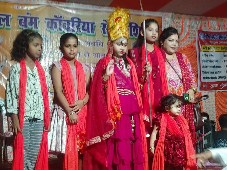 हिसुआ में कांवरियों के लिए लगाया गया एक माह का शिविर