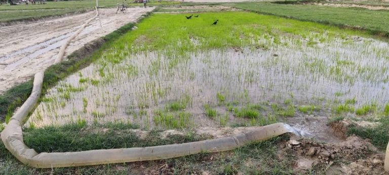 Saran News : रसूलपुर गंडक नहर का सायफन बंद, किसान परेशान