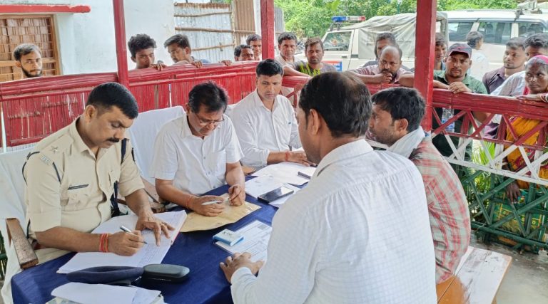 जनता दरबार में अब तक 1813 मामले का हुआ निष्पादन : सीओ