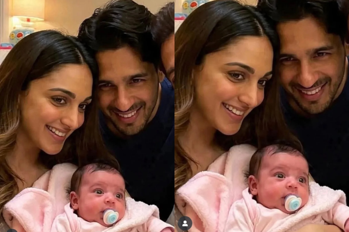 Kiara Advani baby girl first photo witth salman khan