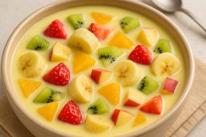 mango custard recipe