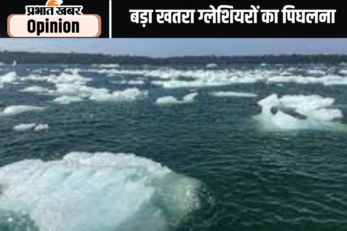 melting glaciers