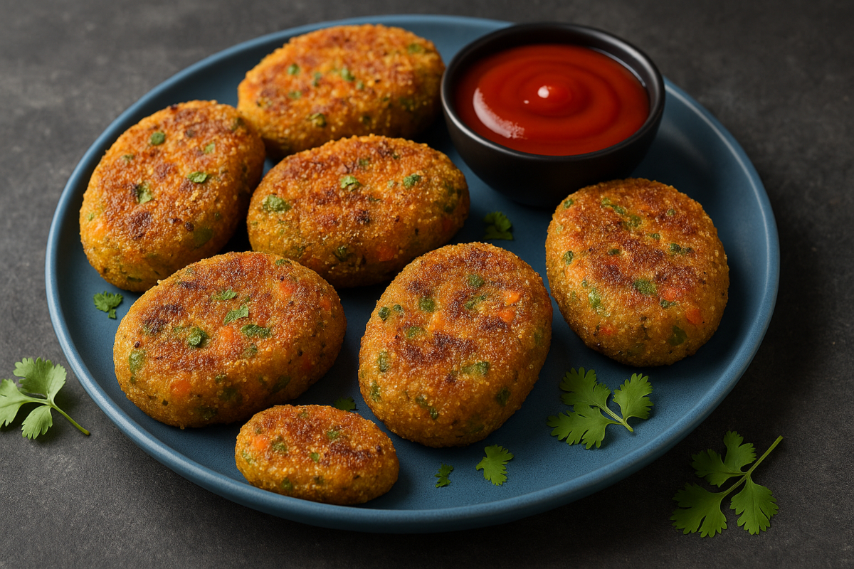 oats cutlet recipe