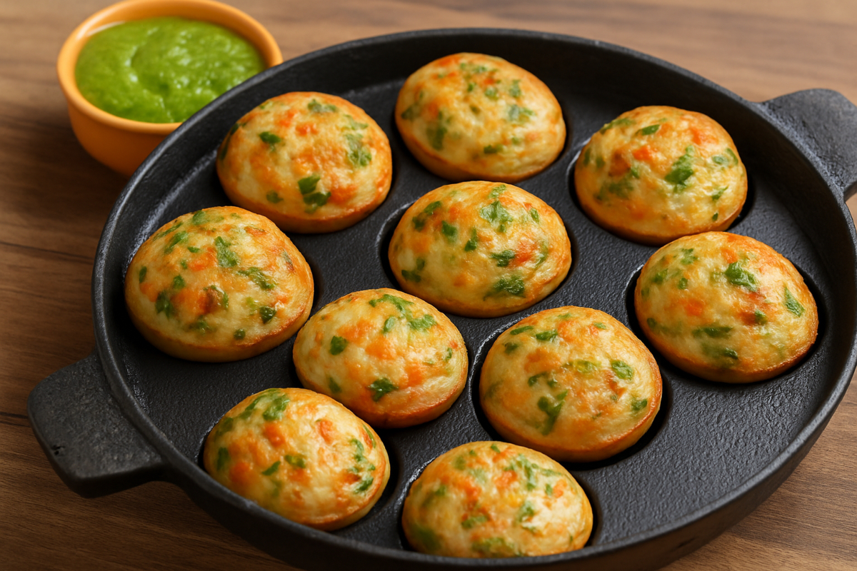 paneer appe recipe