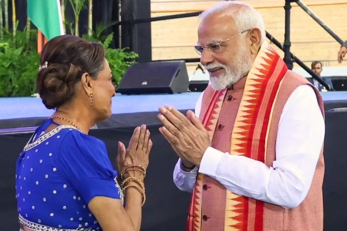 pm modi trinidad visit| PM Modi called Bihar the pride of the world in Trinidad and Tobago