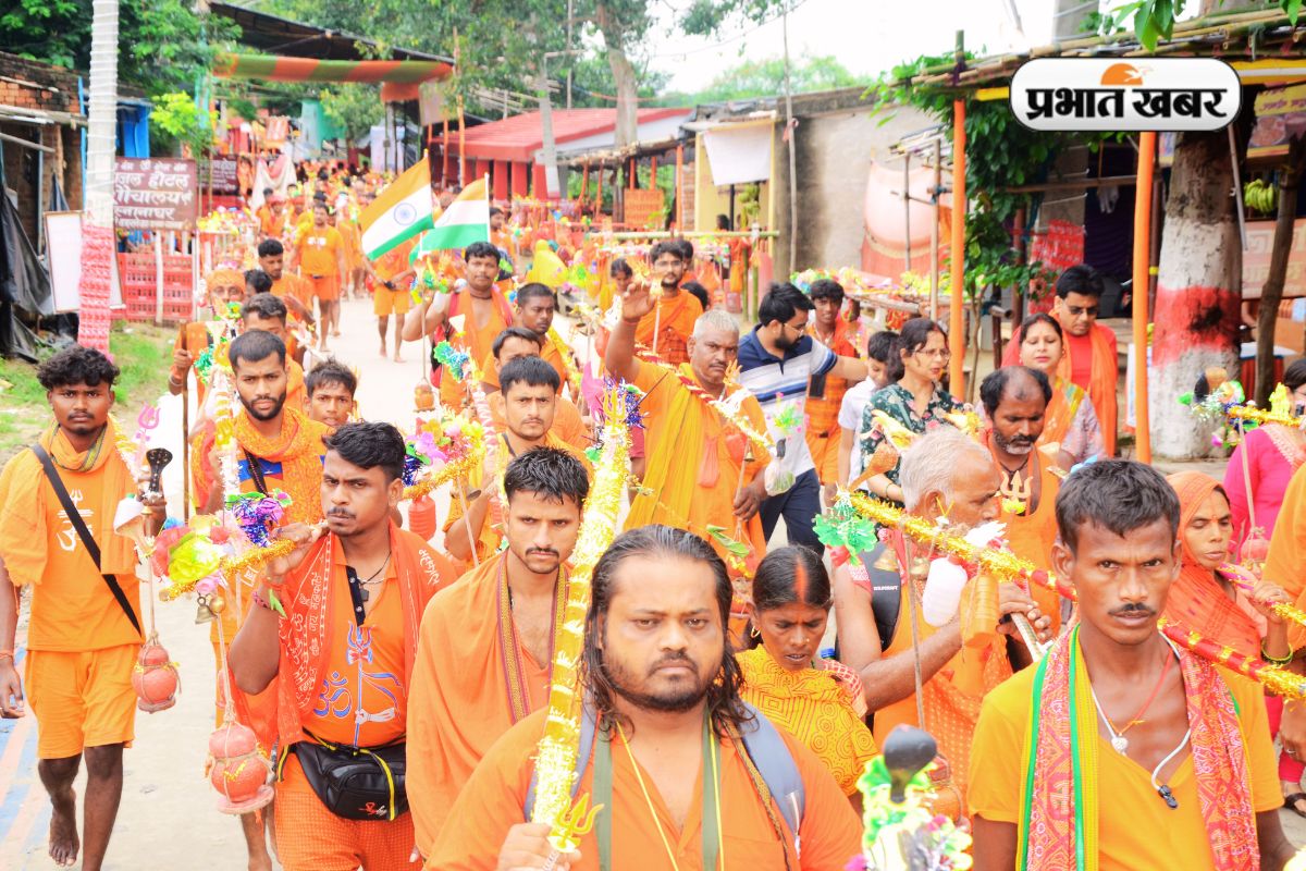 shravani mela 2025 dusri somvari deoghar news