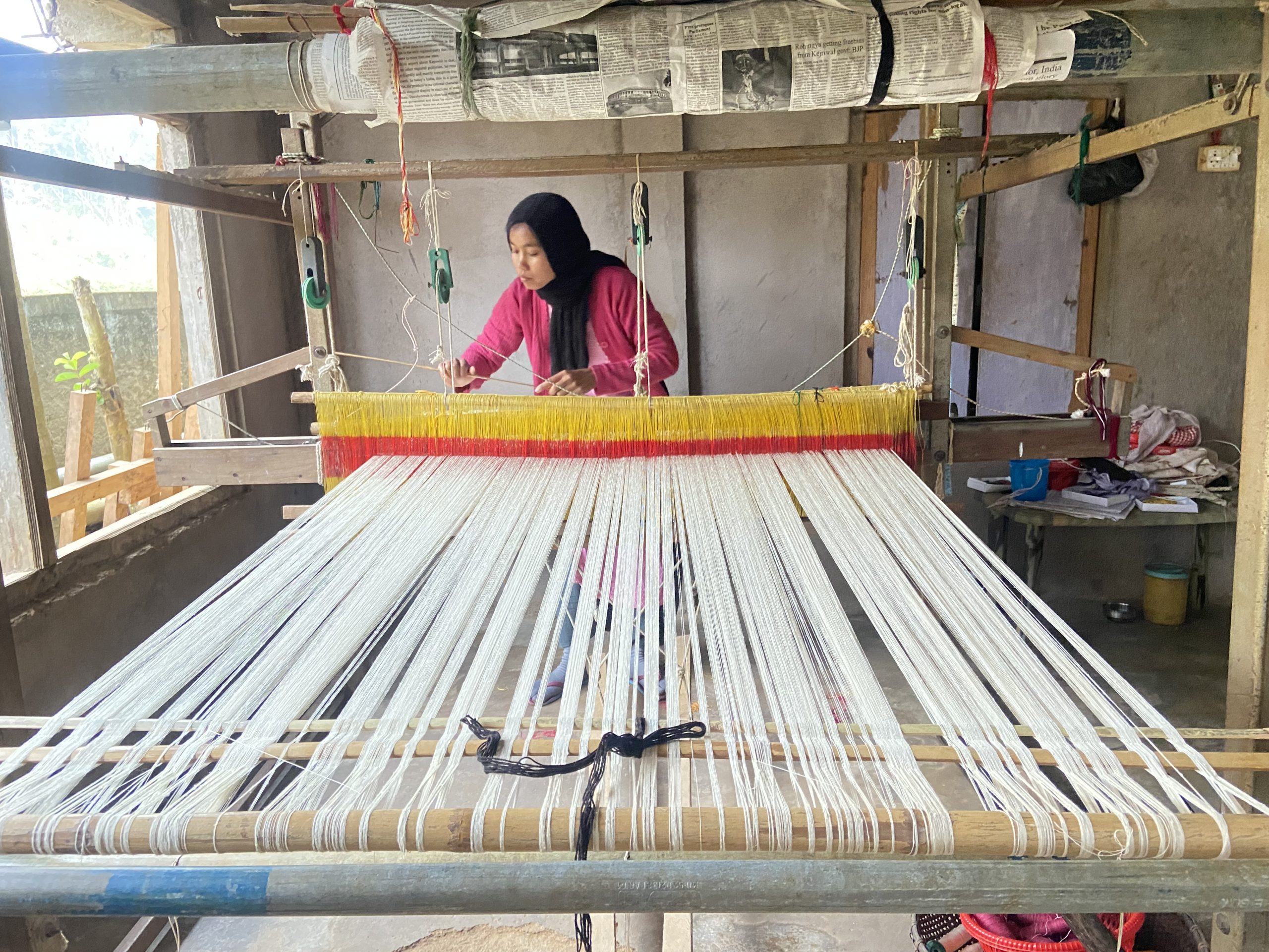 silk production in india