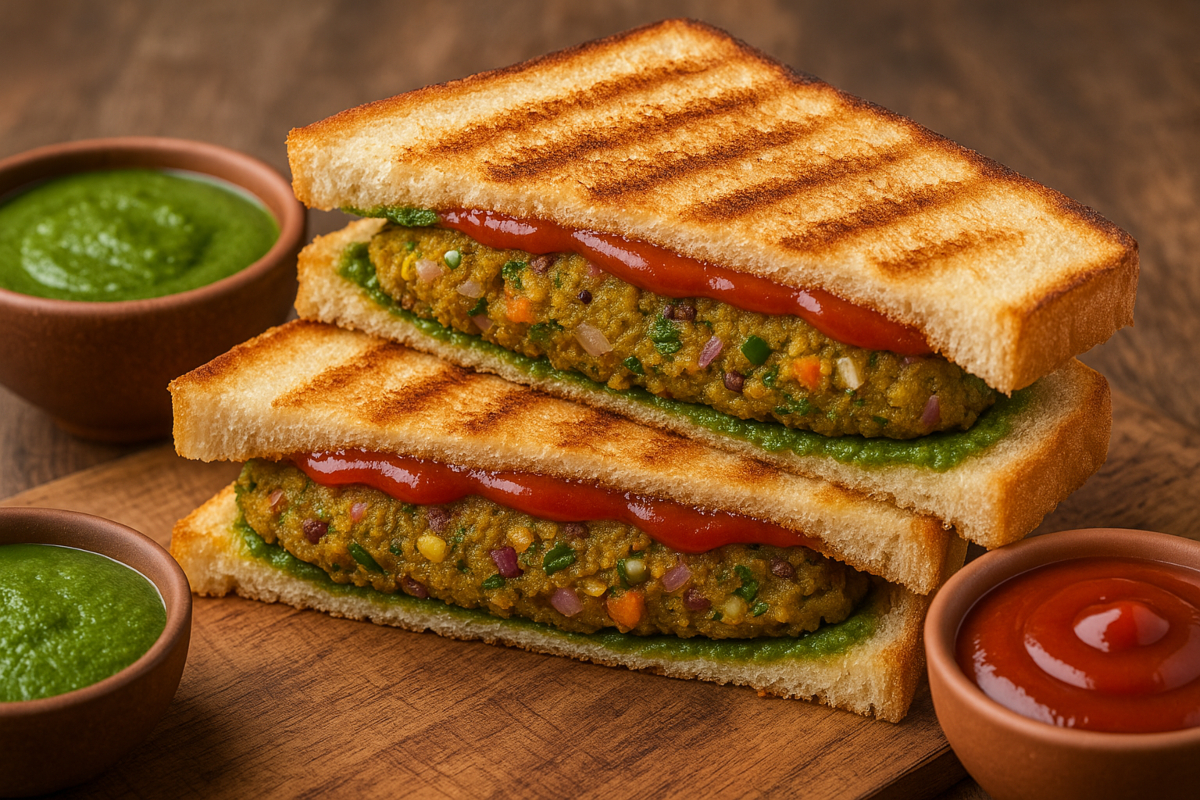 sprouts tikki sandwich