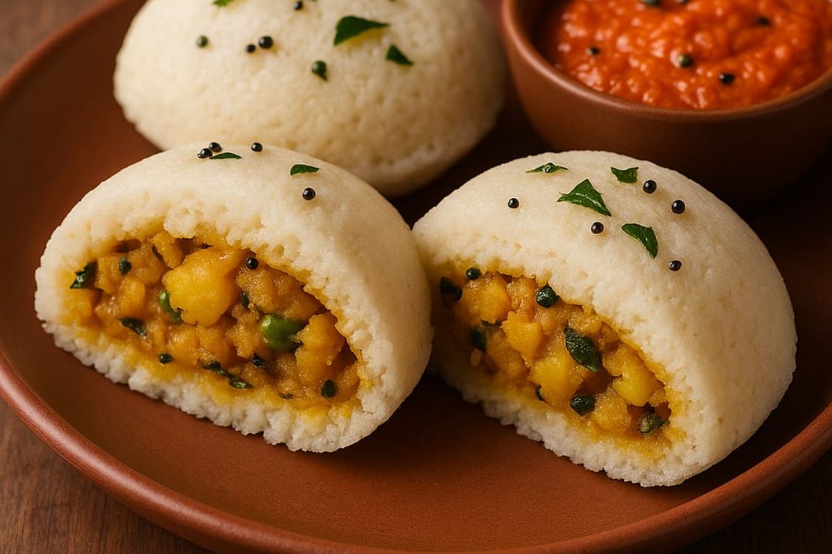 stuffed idli
