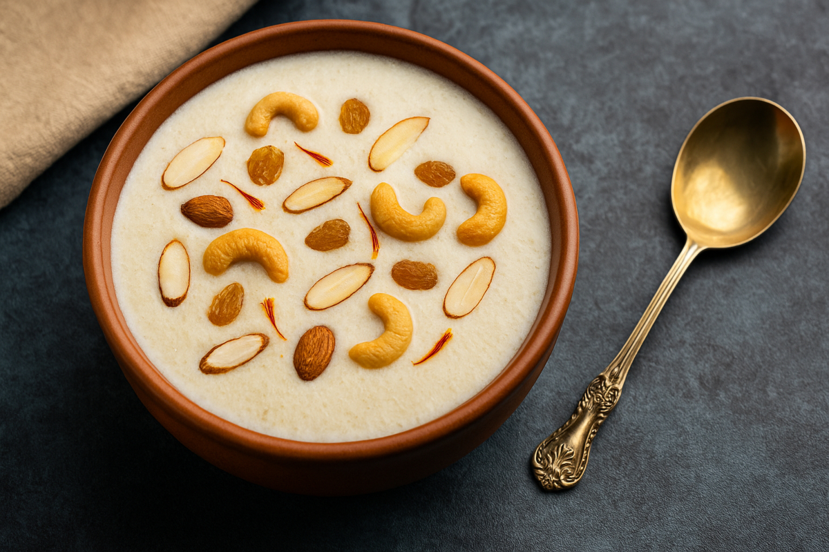 suji kheer recipe