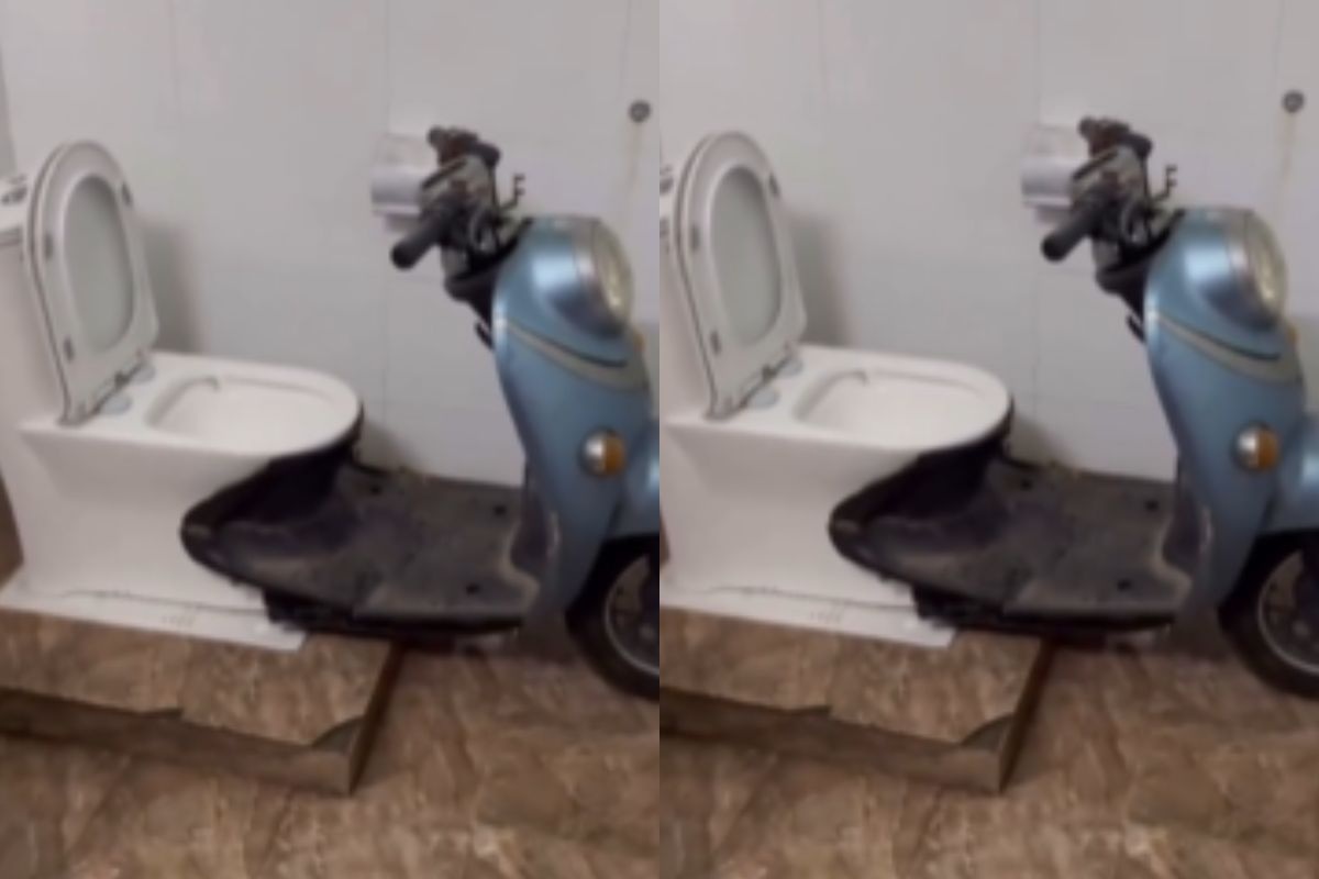 unique commode scooty