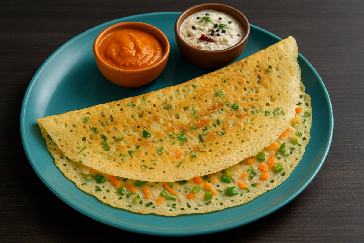 veg rava dosa recipe
