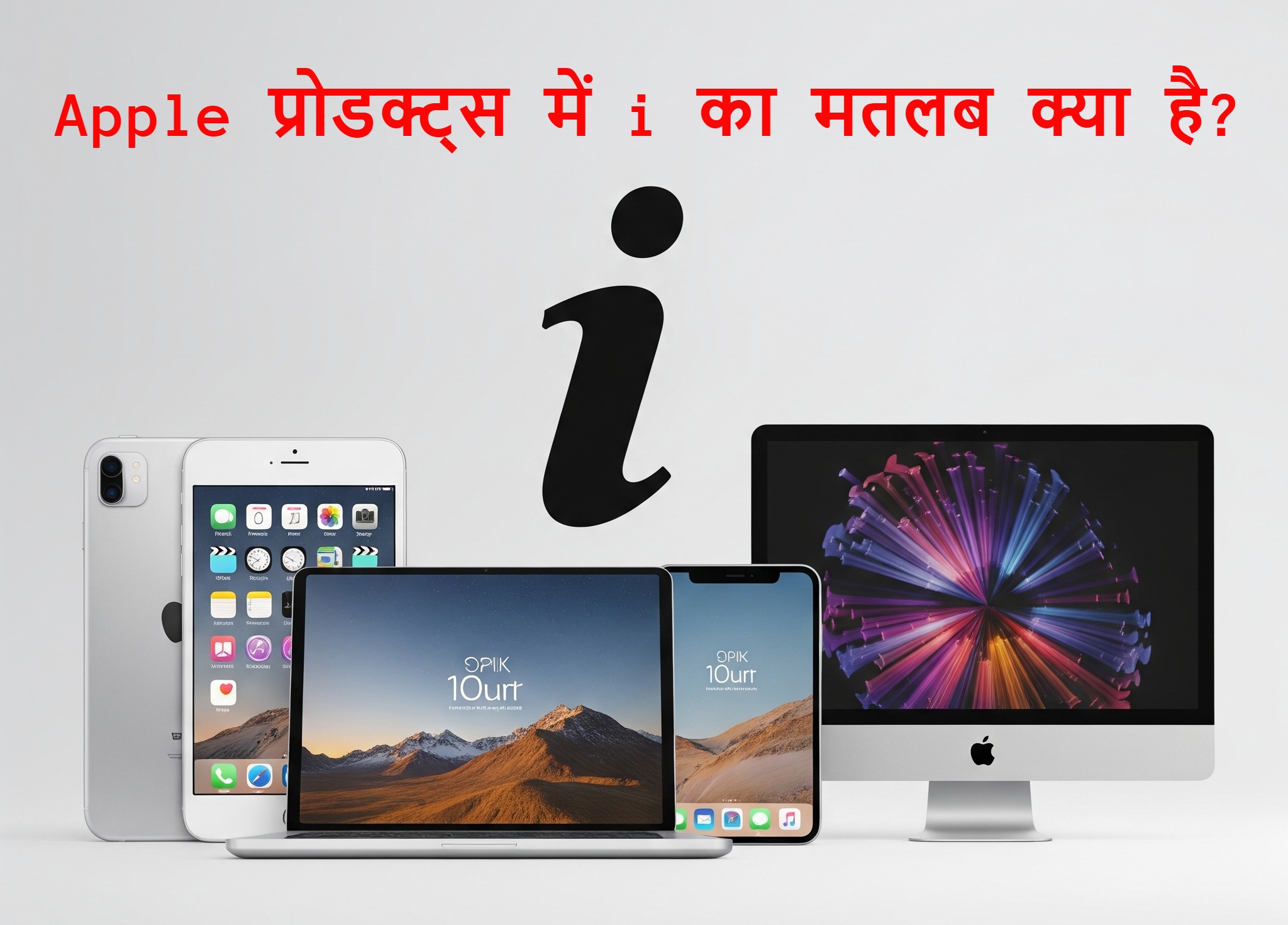 What Does i Stand for in Apple Products