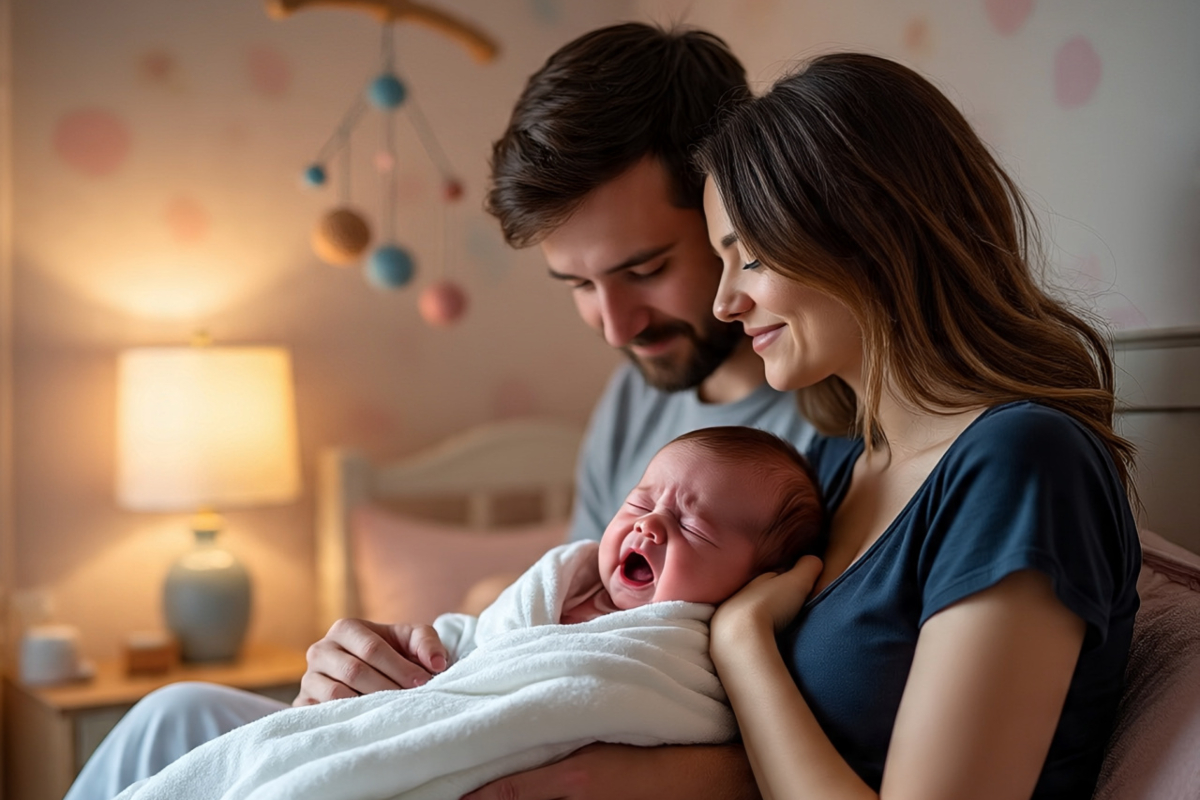 why babies cry at night