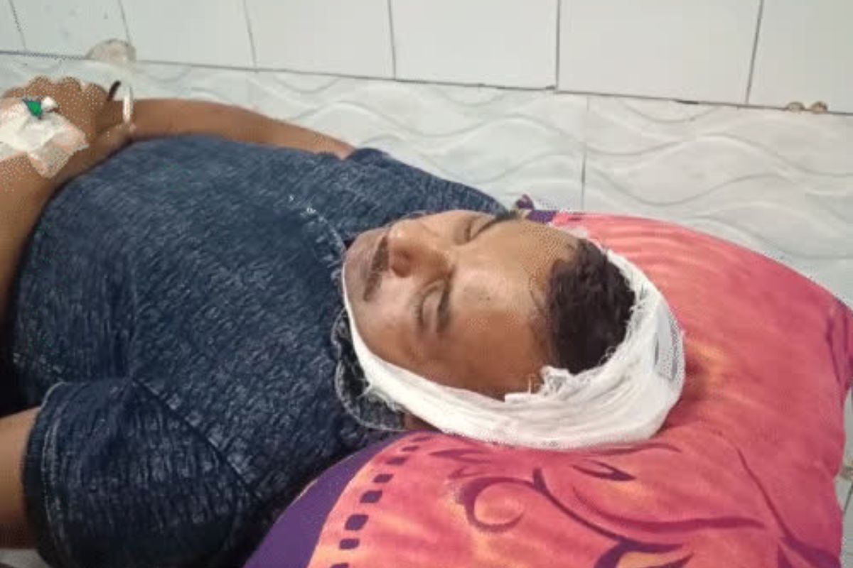 घायल SI देवगुरु दुबे