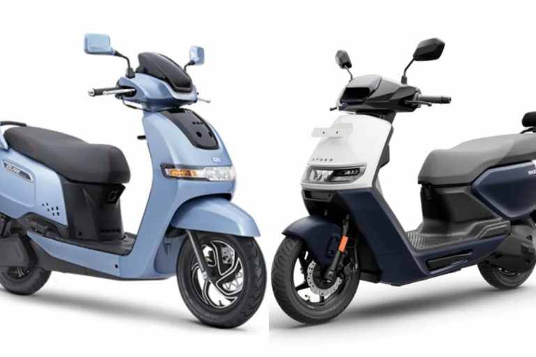 2025 TVS iQube vs Ather Rizta: कौन है सबसे बेहतरीन फैमिली EV?