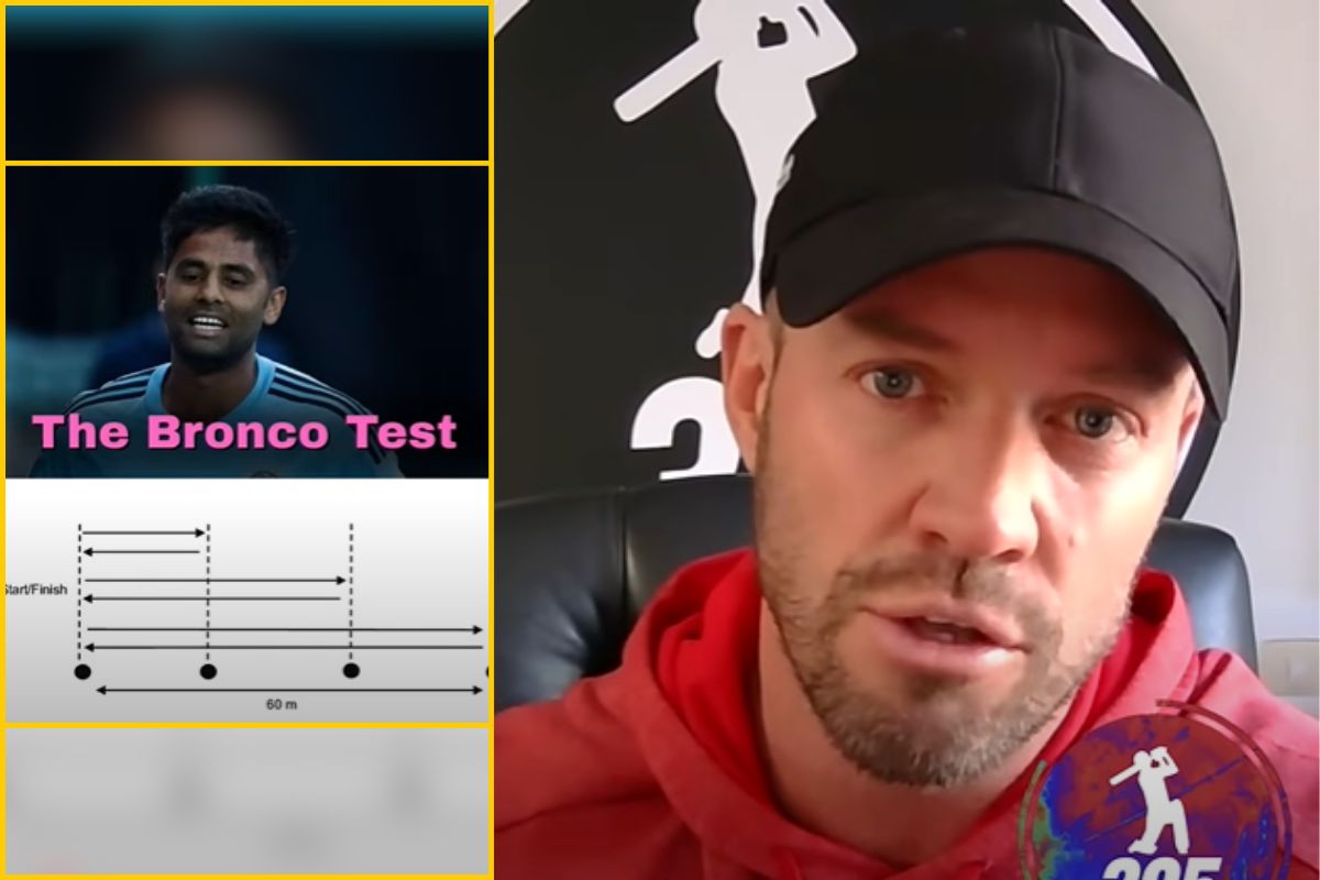 AB de Villiers on Broncho Test