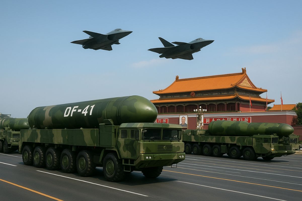 AI IMAGE OF China Military Parade