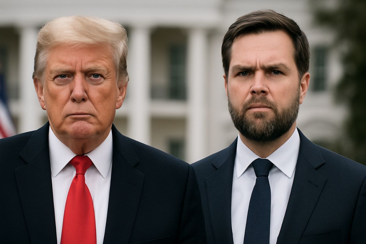 AI IMAGE OF Donald Trump and JD Vance