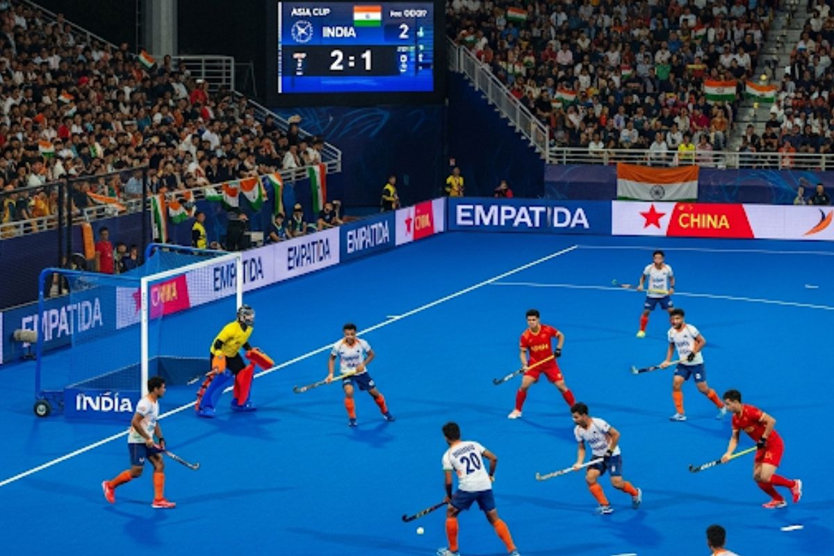 Asia cup Hockey India vs China match