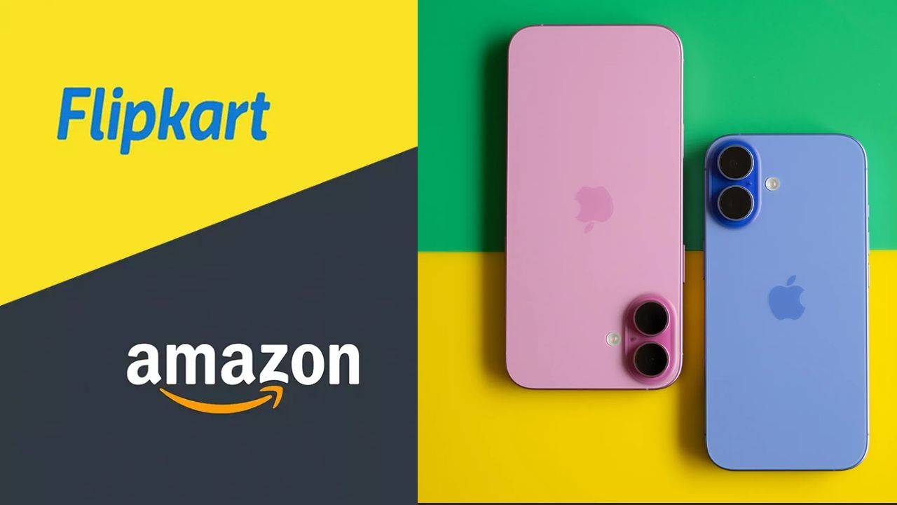 Amazon Vs Flipkart deal on iPhone 16