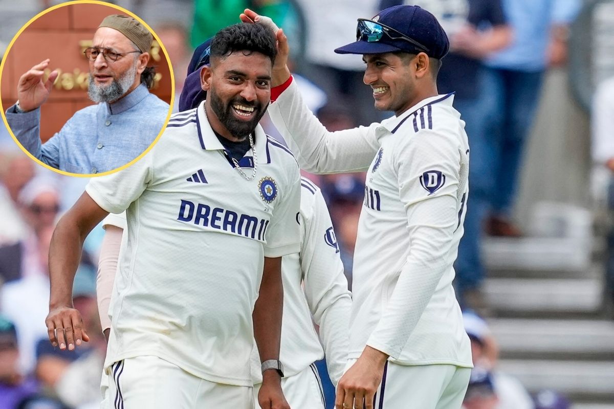Asaduddin Owaisi Mohammed Siraj