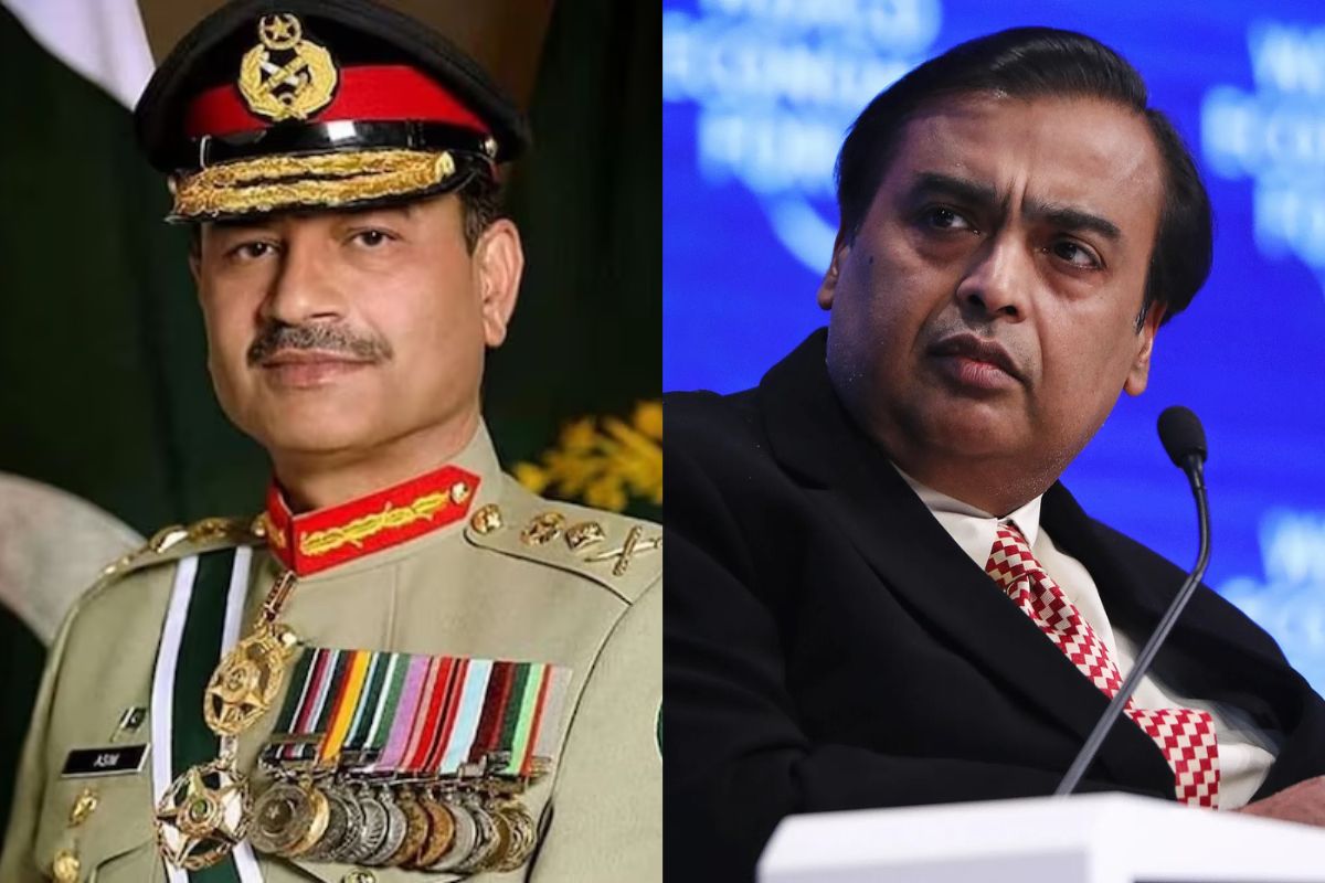 Asim munir Threat India Mukesh Ambani Mention