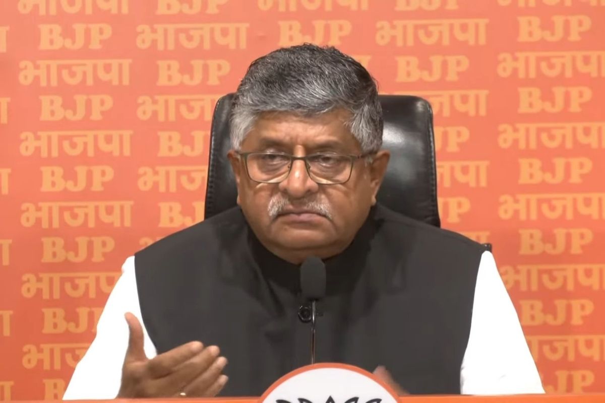 BJP MP Ravishankar Prasad