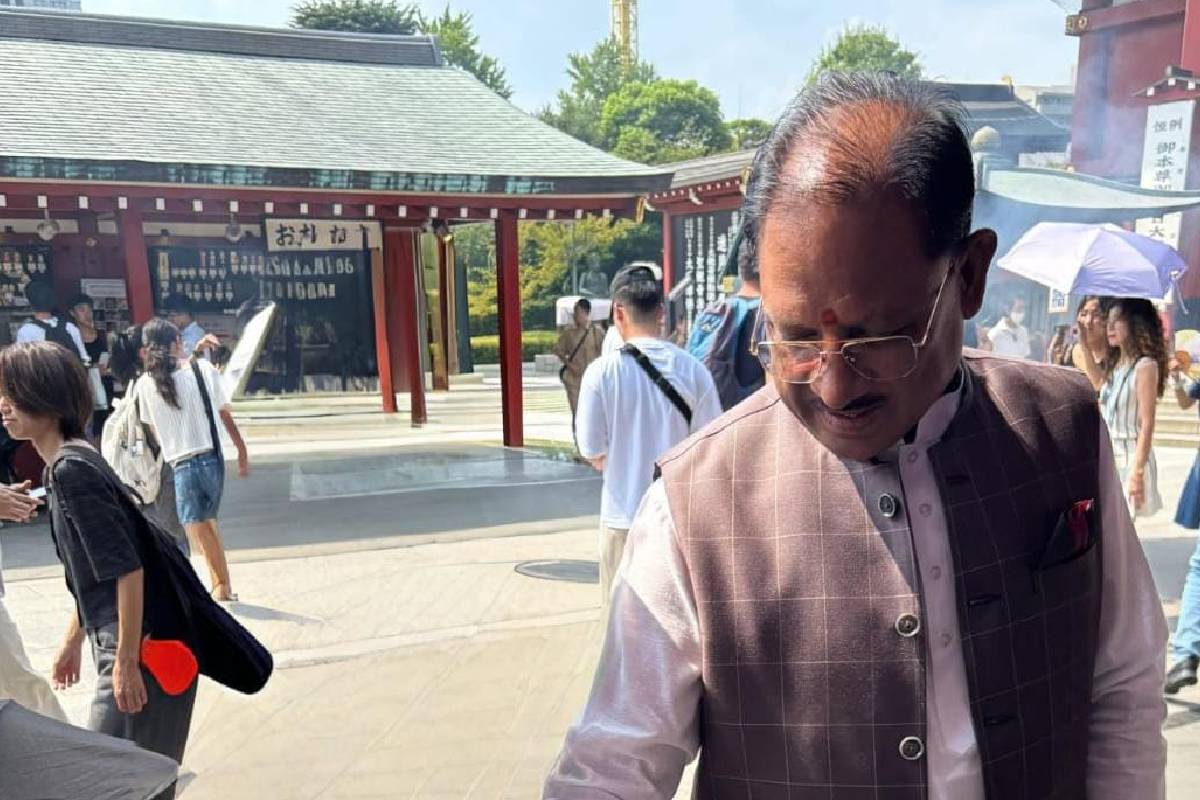 CM Vishnu Deo Sai in japan