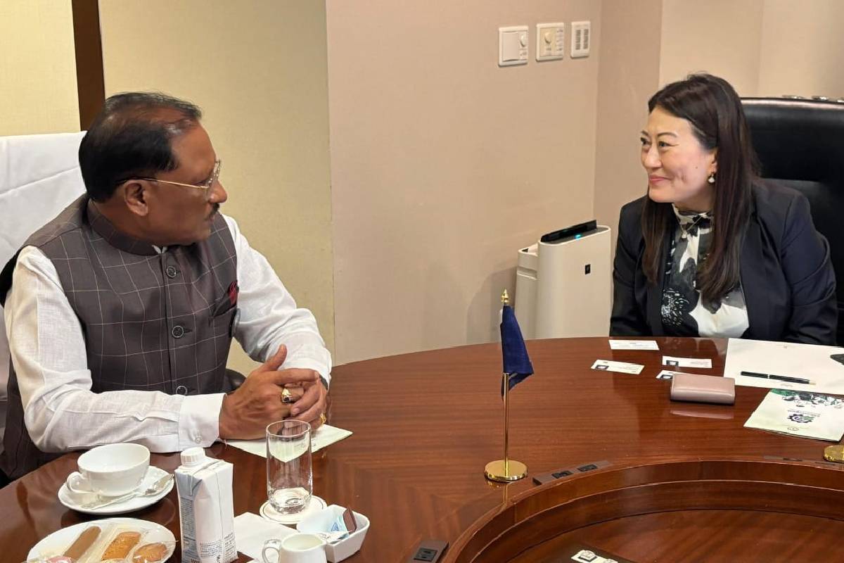 CM Vishnu Deo in japan