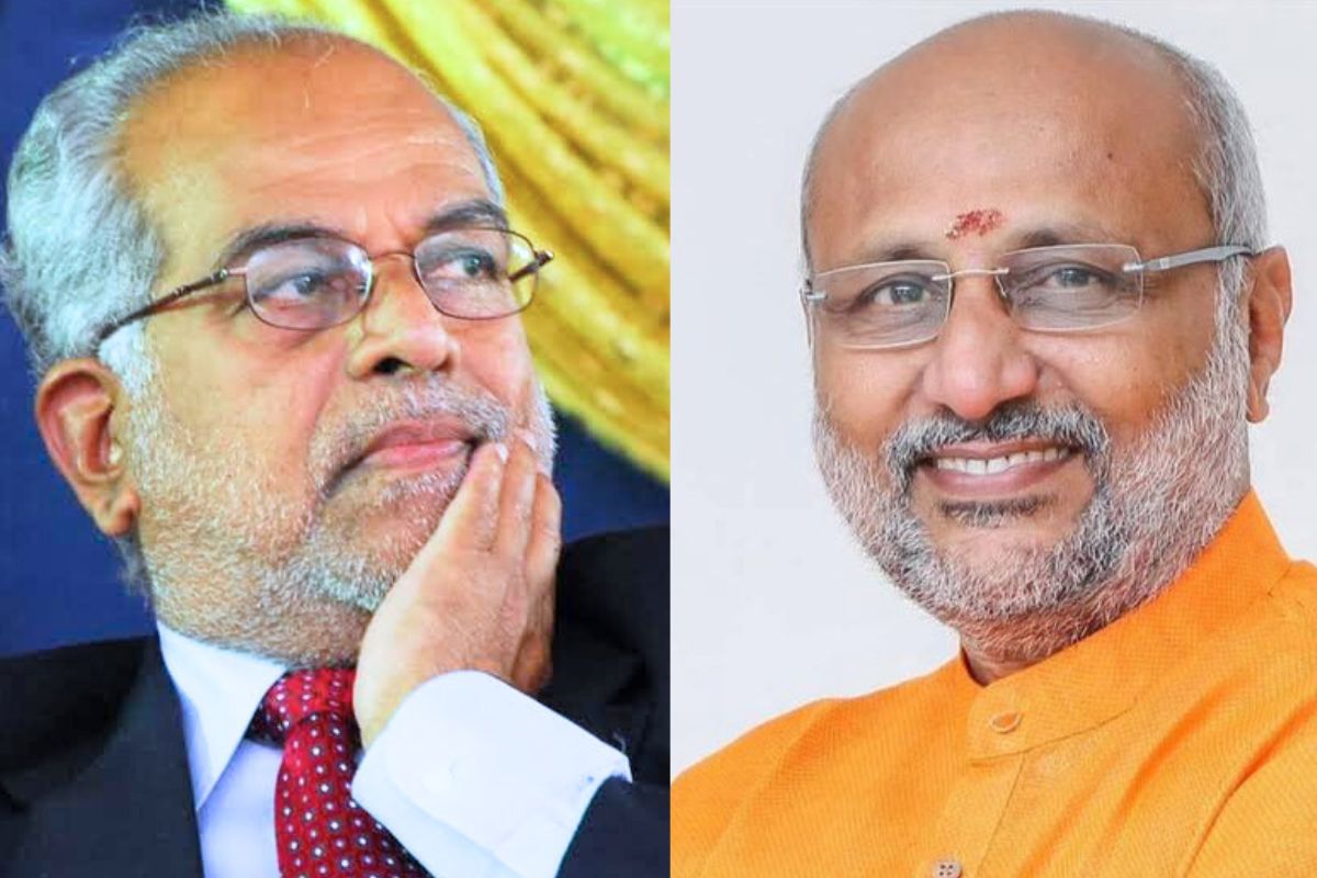 CP Radhakrishnan and Sudershan Reddy