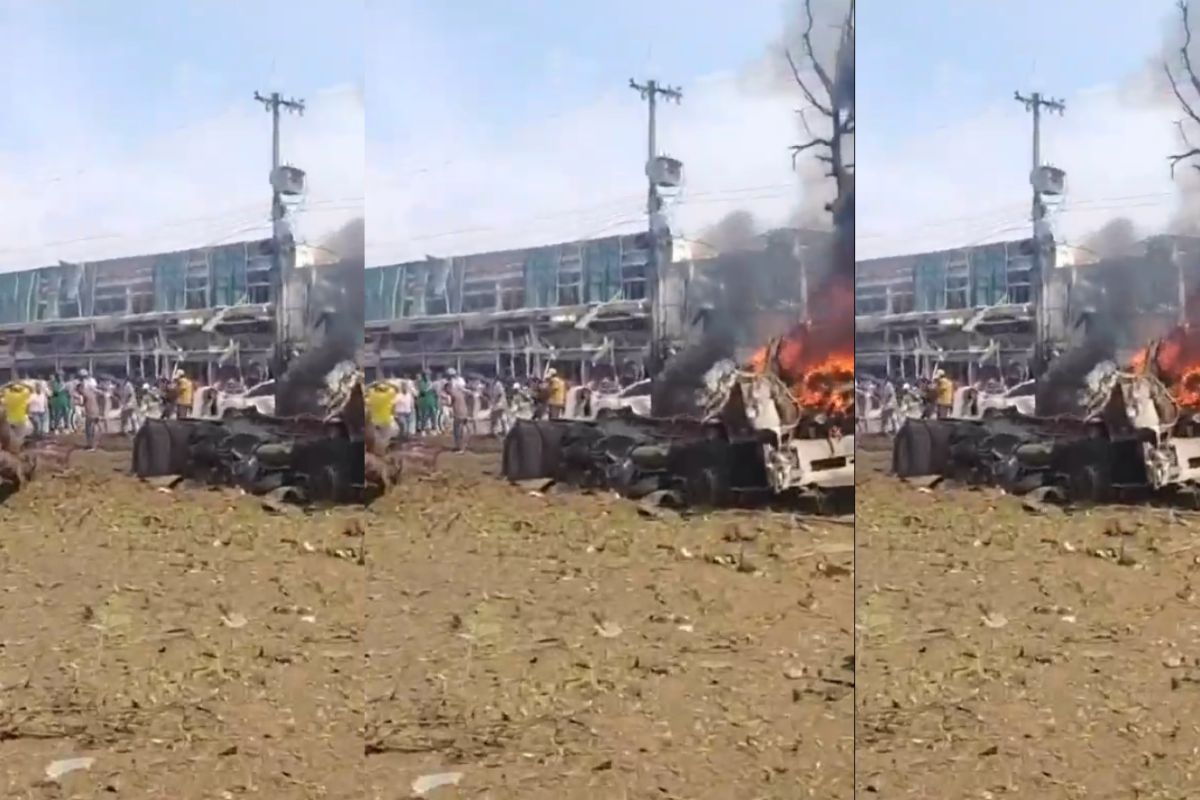 Car Bomb Blast Near Military Airbase Colombia